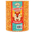 Mr. Bird Flaming Hot Feast Large Wild Bird Seed Cylinder 4 lb. 3 oz. | Premium Blend of Mealworms, Peanuts & Hot Pepper | Squirrel Repellent | Handcrafted in Texas - size: 4.19 Pound (Pack of 1)