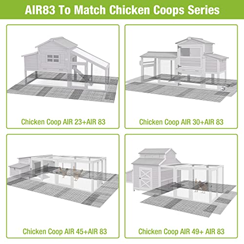 Chicken Wire Bottom Predators Resistant Barrier Mesh for Chicken Coop,10 Pieces