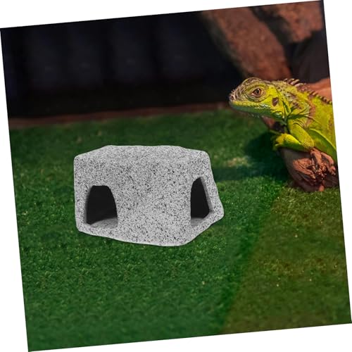 GALPADA Betta Fish Decor Stackable Rocks Aquarium Shelter for Shrimp Lizards Betta Durable Stone Ornaments Mimicking Natural Caves for Versatile Use Fish Tanks