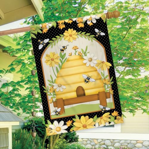 Home Sweet Hive Spring House Flag 40" x 28" Briarwood Lane - color: Home Sweet