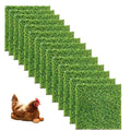14 Pcs Chicken Nesting Pads, 12 x 12 Inch Washable Nest Box Bedding | Artificial Grass Nesting Mats For Chicken Coops, Nest Boxes, Egg Laying Areas, Reusable, Washable And Easy To Clean