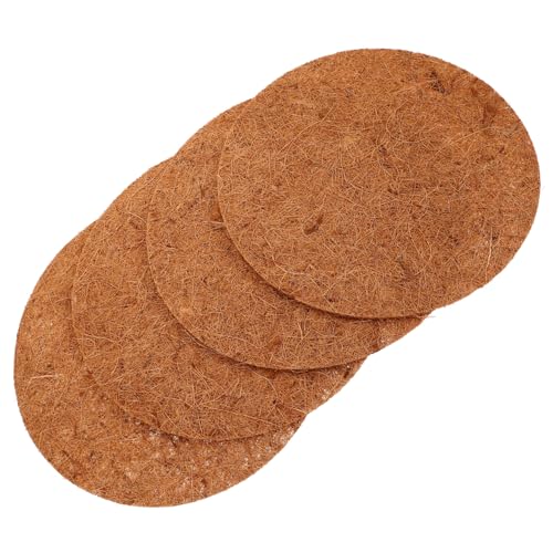 Outanaya 4pcs Egg Hatching Leak Gasket Nesting Pads for Chicken Coop Cocopeat Mat - size: 30.00X30.00X0.90CM