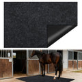 4x6 Ft Horse Stall Mat, Stable Mat for Horses Back Non-Slip Design Mat Backing Moisture Absorbent Easy to Clean for Horses Livestock Stables Barns Kennels Garages