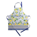 Maison d' Hermine Aprons for women with Pocket 100% Cotton (27.50"x31.50") | Adjustable Neck Strap & long ties Apron Men Chef Wedding Cooking Gardening Server Maid - color: 025 - Citrus