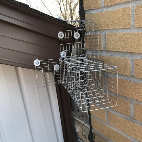One Way Squirrel Door Excluder, Humane Squirrels, Chipmunks Contactless Excluder, for Outdoor Spaces Like Attics, Chimneys - Includes Full Installation Kit