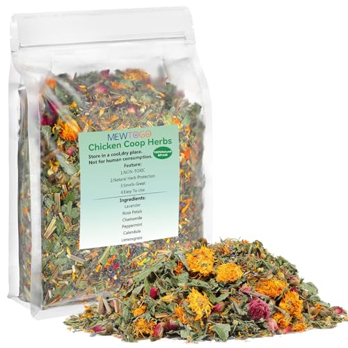 Chicken Nesting Herbs for Outdoor Indoor Chicken Coop - 14OZ Natural Egg-Laying Box Feed Herbs for Freshening Bedding Promote Egg Production - size: 14oz