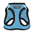 Voyager Step-in Air Dog Vest Harness - Baby Blue/Black Trim, X-Small | 13 - 14.5" in Chest, Reflective Bands, All Weather Breathable Air Mesh, Cats Compatible, Lightweight, Fast Drying - color: Harness (Baby Blue/Black Trim), size: XS (Chest: 13 - 14.5")