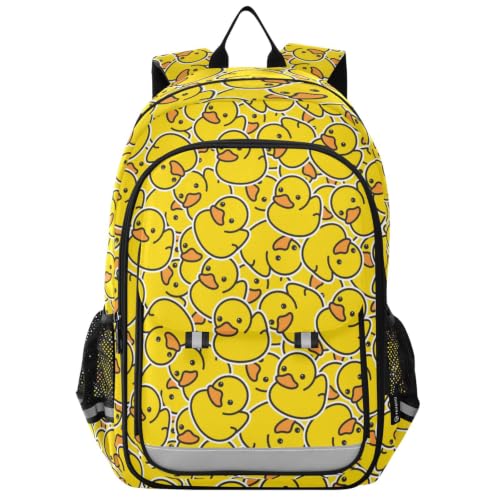 Kids Backpack Elementary Middle School Bags for Boys Girls | Travel, Daypack, Lightweight, Waterproof, with Reflective Strip - color: Multi 19