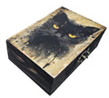 RK Collections Gothic Celestial Black Magic Wooden Boxes (Black Cat) - style: Black Cat