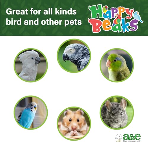 A&E Cage Co Premium French Millet Spray Bird Treat, 1 lb Bag | Grown in France, No Artificial Preservatives, Source of Fiber & Minerals, Encourages Natural Foraging - size: 1lbs