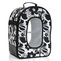 A&E CAGE COMPANY 001376 Happy Beaks Soft Sided Travel Bird Carrier Black, 14.5X10.5X7 in
