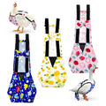 3 Pieces Chicken Diapers for Hens Pet Duck Diapers Reusable Chicken Diapers Chicken Clothes Accessories with Bow Tie for Poultry (L) - size: L