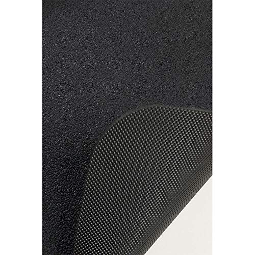 VersaTex Multi-Purpose Rubber Floor Mat for Indoor or Outdoor Use, Utility Mat for Entryway, Home Gym, Exercise Equipment, Tool Box Liner, Garage, Under-Sink, Patio, and Door Mat; 30" x 48", Black