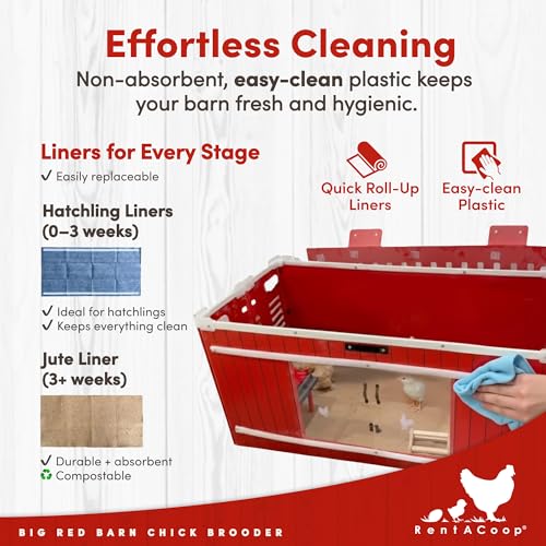 RentACoop Big Red Barn Chick Brooder