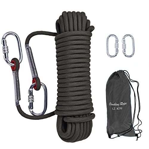 Climbing Rope, Rappelling Rope - color: Black, size: 165FT