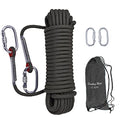 Climbing Rope, Rappelling Rope - color: Black, size: 165FT