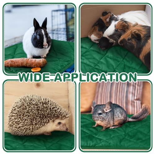 4 Pack Self Heating Cat Pad Self Warming Dog Mat Reflects Body Heat Extra Warm Thermal Pet Pad Washable Dog Cat Bed Crate Bed Mat Blanket(Dark Green,16 x 20 Inch) - color: Dark Green, size: 16 x 20 Inch