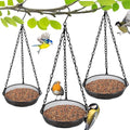 Bird Feeder, Hanging Bird Feeders for Outdoors Metal Mesh Birdfeeder Tray | Metal Mesh, Birdfeeder Tray