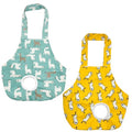 2 Pack Chicken Holder Bag, Large Poultry Carrier Sling for Travel & Care | Canvas Catching Handbag for Hens, Roosters, Ducks, Geese, with Poop Pocket, Transport or Nursing Visit