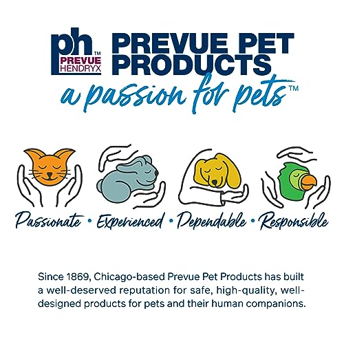 Prevue Hendryx SP850W/W Clean Life Cockatiel Cage, White,1/2" - color: White