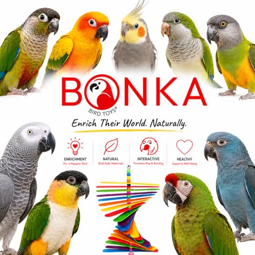 Bonka Bird Toys 867 Pk2 Big Stick 9.50" x 6", Medium Parrot Chew Cage Toy, Conure, Quaker, Pionus, and Similar - size: Pack of 2
