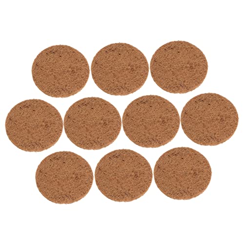 Pigeon Nest Pad 10 Pack 7.87X7.87 Inch Coconut Coir Bird Mat Lightweight Breathable Nesting Pad for Homing Pigeons Egg Breeding Accessories