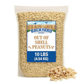 CountryMax Backyard Seeds Shelled Whole Peanuts for Woodpeckers, Birds, Squirrels & Wildlife – Premium Wild Animal Food, 10 lbs Bag - size: 10 Pound (Pack of 1), style: Shelled Peanut Pickouts