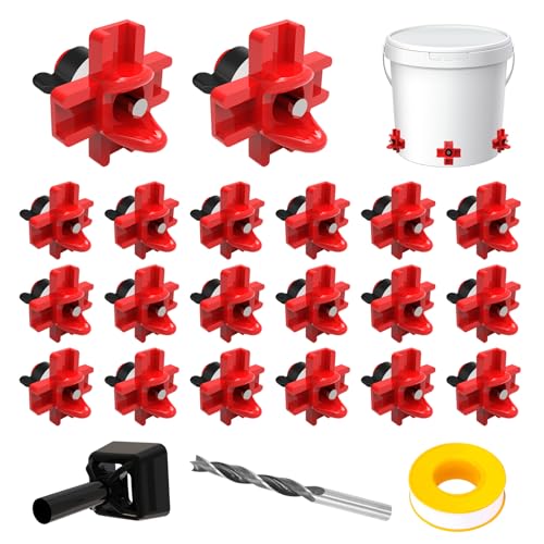 Horizontal Water Nipples Automatic Poultry Nipples for Chicken Waterer Kit Drinker with Drill Bit (10)