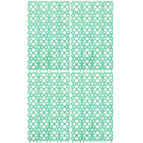 Hamiledyi 4 Pcs Rabbit Cage Mats Plastic Bunny Feet Pad Playpen Floor Mats for Rabbit Hamster Rat Chinchilla Guinea Pig
