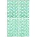 Hamiledyi 4 Pcs Rabbit Cage Mats Plastic Bunny Feet Pad Playpen Floor Mats for Rabbit Hamster Rat Chinchilla Guinea Pig