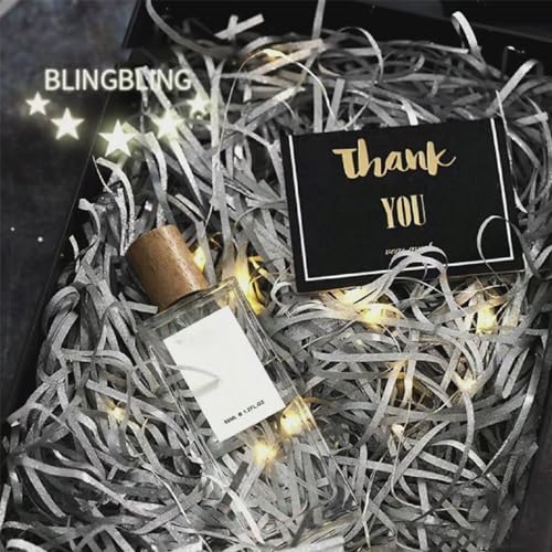 PEVOGON Silver Easter Grass Bulk Glitter Filler Paper Shreds for Easter Basket Gift Packaging Filling Egg Stuffer Party Supplies - color: Silver