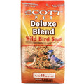 Scott Pet Wild Bird Seed, Deluxe Blend, 11lb, High Protein & Fiber | No dust. Attracts Juncos, Jays, Finches, Grosbeaks, Nuthatches & Titmice. All feeders.