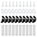 Automatic Water Cup Repair Kit, Nuts, Plugs, Gaskets & Springs for Red/Blue Chicken Waterer Cups (10 PCS)