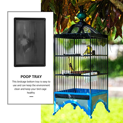 Ipetboom 2PCS Large Dog Crate, 11.7x11.8 Dog Crate Pans Replacement Tray, Plastic Bottom Dog Kennel Crate Tray for Pet Cages - size: 46x30cm