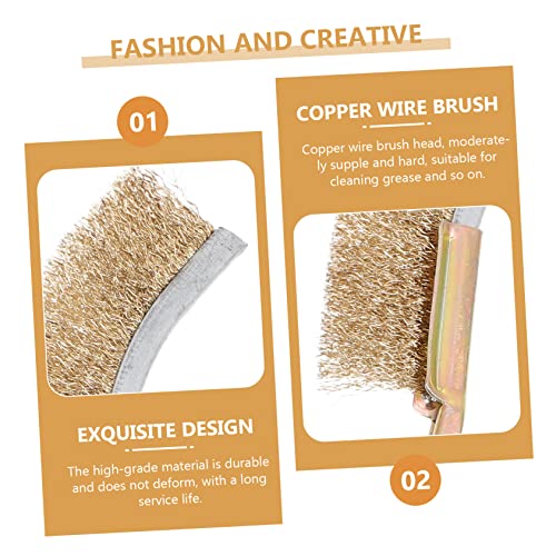 VICASKY 1Set Bird Cage Cleaning Brush Long Handle Parrot Cage Brush for Easy and Cleaning of Birdcages and Feeders Durable Non Deforming Wire Cleaner for All Cage