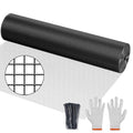 Hardware Cloth, Galvanized Chicken Wire Fence, 19 Gauge Vinyl Coated Wire Mesh Roll, Black Welded Wire Fencing Roll Gopher Wire Mesh Roll for Garden Fencing Rabbit Snake Wire (Black 16IN 10FT) - color: 16" x 10' Black