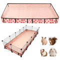 Waterproof Guinea Pig Cage Liners, Washable & Reusable Small Animal Cage Mat, for Rabbit, Hamster, Chinchilla, Hedgehog (Watermelon),C&C 24x60 inches - size: C&C 2x5(24x60 inches)