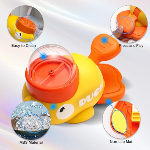 Duck Dog Slow Feeder Puzzle Toy, 3 Adjustable Openings, Treat Dispenser | Fits different kibble sizes with 3 adjustable openings to encourage slower eating, mental stimulation, and interactive play