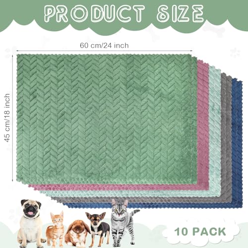10 Pcs Guinea Pig Cage Liners Washable Rat Bedding for Guinea Pigs Controlling Absorbent Waterproof Pee Pads Blanket for Rabbits Hamster Small Animal Chinchilla(Wheat,18x24 Inch,Multicolor) - color: Multicolor, size: 18x24 Inch, style: Wheat