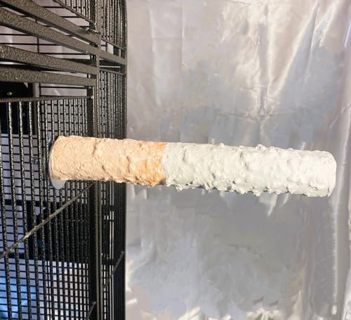 Polly's Edible Cuttlebone Calcium Bird Cage Perch for Budgies, Parakeets, Amazons, Blue & Golds, Macaws and Cockatoos.… (Variety, Large) - color: Variety, size: Large