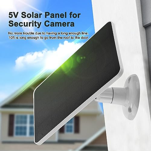 4 Pack Solar Panel Camera Charger Fit for Arlo Essential Spotlight/XL Spotlight/Essential 2k 2nd 3rd gen 2 3 Camera,Arlo PRO 6,Ring Spotlight Cam Plus/Spotlight Pro 5V 7W Solar Panel Charging Cable - size: 4 Pack