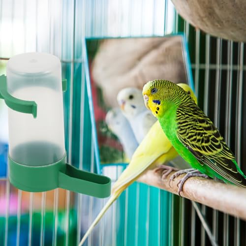 Gadpiparty 10pcs Bird Water Dispenser for Cage, Water Feeder for Birds | for Parrot Canaries Finches Budgie, Cage Pet Drinking Kettles
