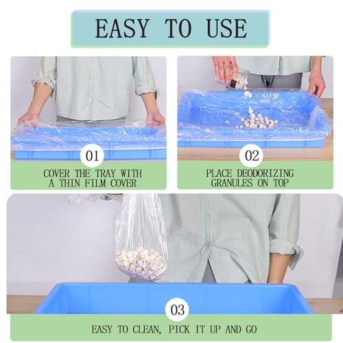20pcs Disposable Bird Cage Liners, Large Size 28x20in Clear Plastic Parakeet Cage Liner Bag, Bird Cage Accessories Film Cover for Finches Canaries Cockatiels Birdcage and Bunny Guinea Pig(20)