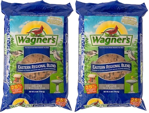 Wagner's 62011 Eastern Regional Blend Wild Bird Food, 8-Pound Bag (Pack of 2) - size: 128 Ounce (Pack of 2)