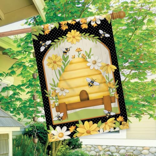 Home Sweet Hive Spring House Flag 40" x 28" Briarwood Lane - color: Home Sweet