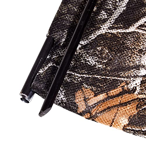 Allen Company Portable Ground Blind for Turkey and Deer Hunting - Outdoor Shooting Gear - Comes with Stakes for Easy Set Up - Realtree Edge Camo - 10" L x 27" H