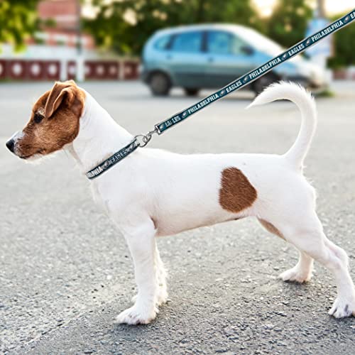 Pets First NFL Philadelphia Eagles Licensed PET COLLAR, Large - Heavy-Duty, Strong, and Durable Dog Collar. Available in 31 Football Teams and 4 Sizes - color: Philadelphia Eagles, size: Large