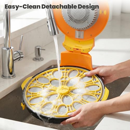 Incubators for Hatching Eggs -15-Egg Automatic Egg Chick Incubator with 5 Smart Preset Modes and Egg Turning, Temperature & Humidity Control Incubator for Goose Duck Quail Eggs