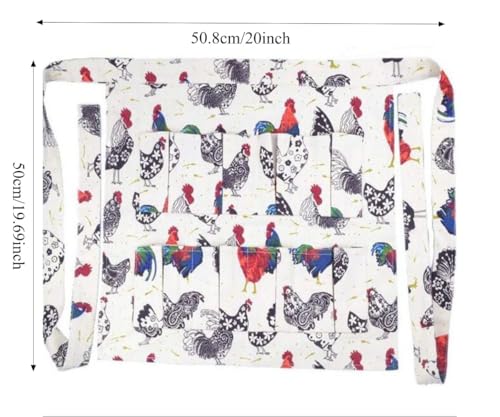 Egg Collecting Apron for Chicken Duck Goose Eggs, Farm Egg Gathering Apron, Suitable for Kitchen and Garden Use - style: D