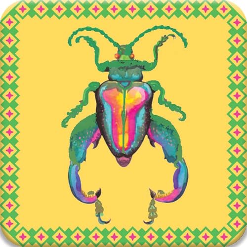 eeBoo Little Beetles Memory & Matching Game, Ages 3+, 1-4 Players | Introduces beetle species & vocabulary. Sharpens recognition, concentration & memory skills. Includes 36 tiles, 18 pairs - style: Beetles